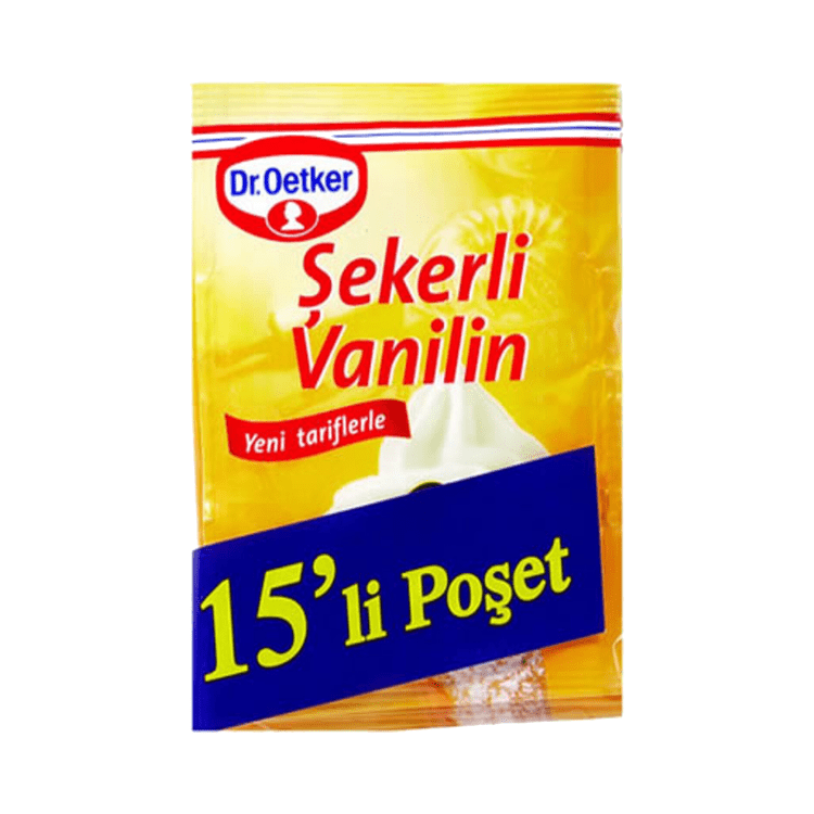 Dr.Oetker Şekerli Vanilin 15'Li Paket 75 Gr